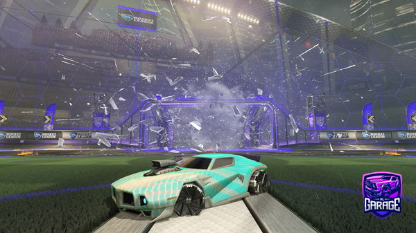 A Rocket League car design from JACKEDSTRANGER_YT