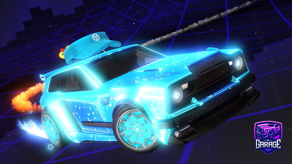A Rocket League car design from CopyCantPasteYT