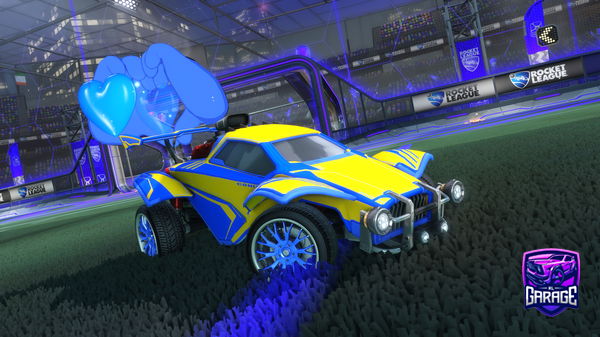 A Rocket League car design from DiegutchoRL