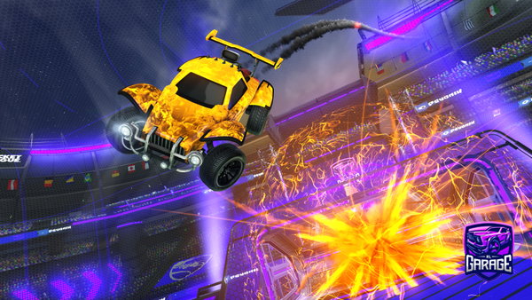 A Rocket League car design from Nuciss