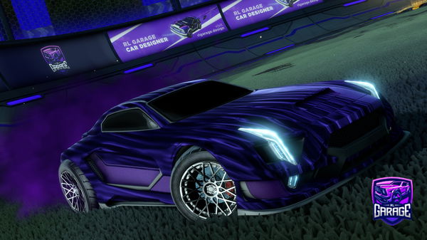 A Rocket League car design from Ocinn