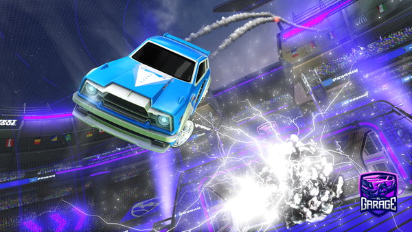 A Rocket League car design from beasty27