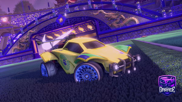 A Rocket League car design from coder636