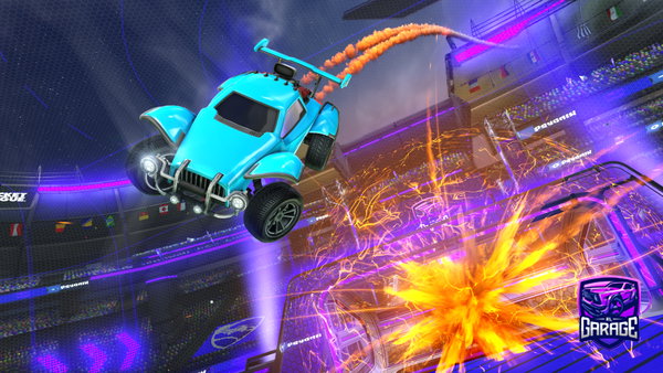 A Rocket League car design from NinjaBlock
