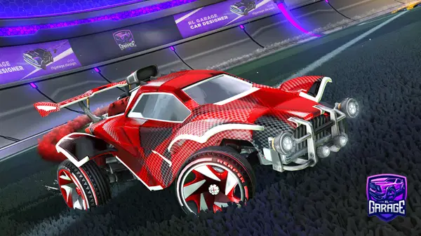 A Rocket League car design from LeadoffCannon12