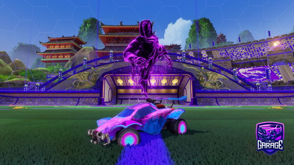 A Rocket League car design from Rileyw10