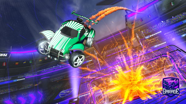 A Rocket League car design from AWildQuiche