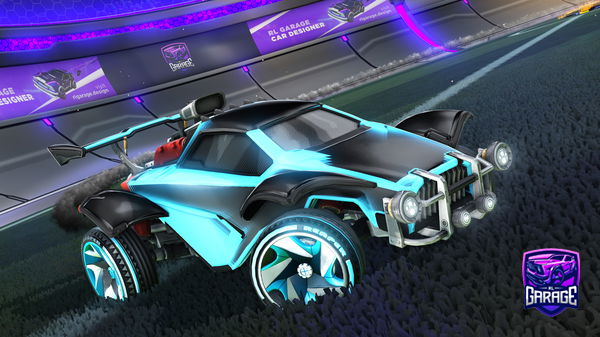 A Rocket League car design from Danielkahrm