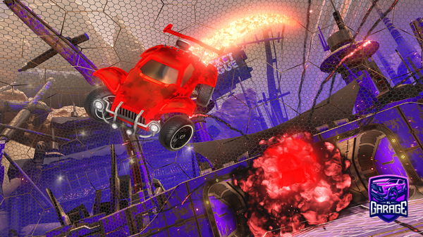 A Rocket League car design from Astra08