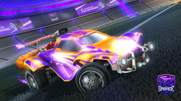 A Rocket League car design from Gabriel_08