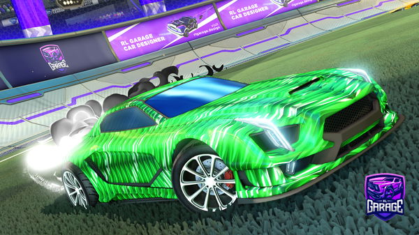 A Rocket League car design from Ayadsuper