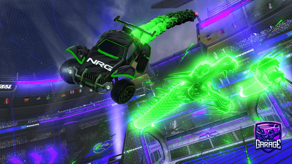 A Rocket League car design from SportyDan11