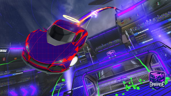A Rocket League car design from cbyers00