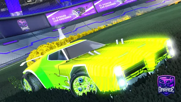 A Rocket League car design from KIABOYZ