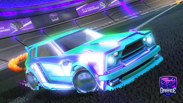 A Rocket League car design from 3lmoBoxedu