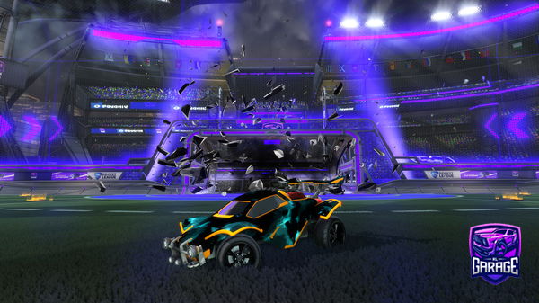 A Rocket League car design from BJM043