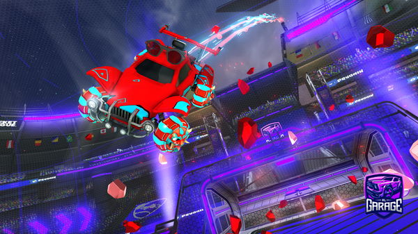 A Rocket League car design from rjmoon33