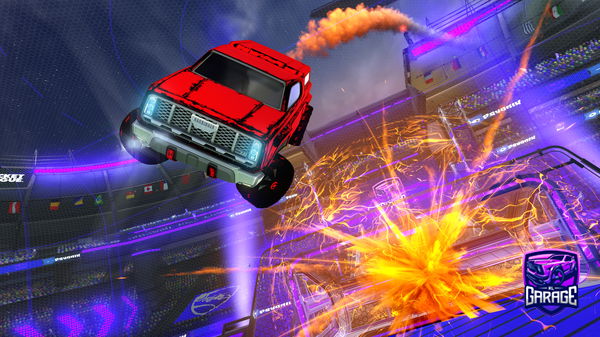 A Rocket League car design from ApplesRsorry