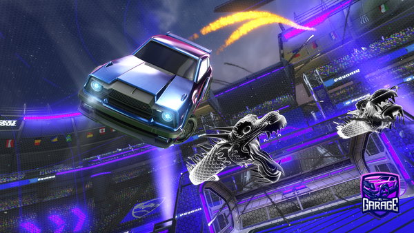 A Rocket League car design from ps-flip-10