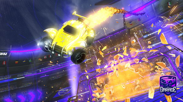 A Rocket League car design from JonnienMorri