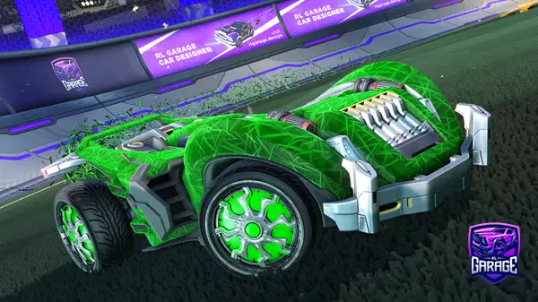 A Rocket League car design from tatsNtailpipes2