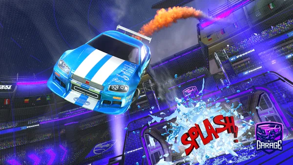 A Rocket League car design from rohdz