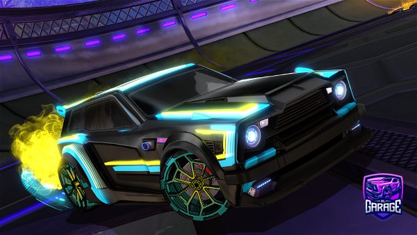 A Rocket League car design from HeaHyH0
