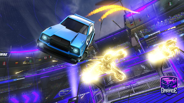 A Rocket League car design from Mrmullins01