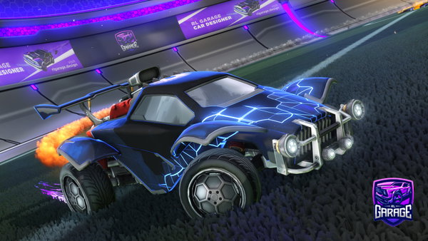 A Rocket League car design from FaZeGarfield389
