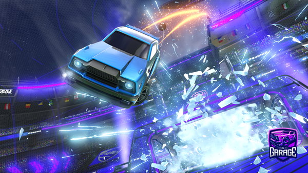 A Rocket League car design from maspro