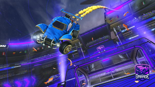 A Rocket League car design from Fishy_Roboy