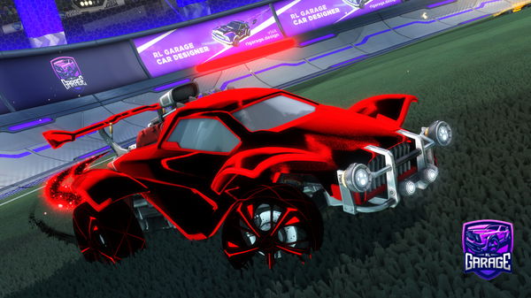 A Rocket League car design from userfata4