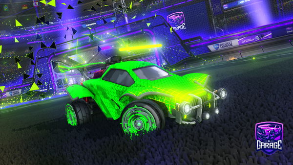 A Rocket League car design from Stomble_12