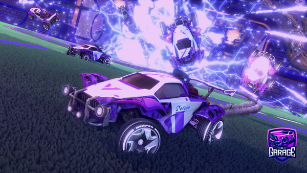 A Rocket League car design from Pulse_Arzyy