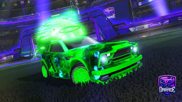 A Rocket League car design from ChadMan8624