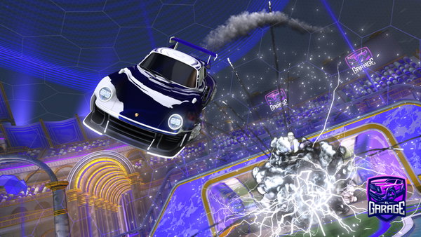 A Rocket League car design from roninja