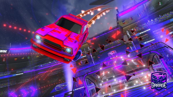 A Rocket League car design from BOXEDBYKOURASAN