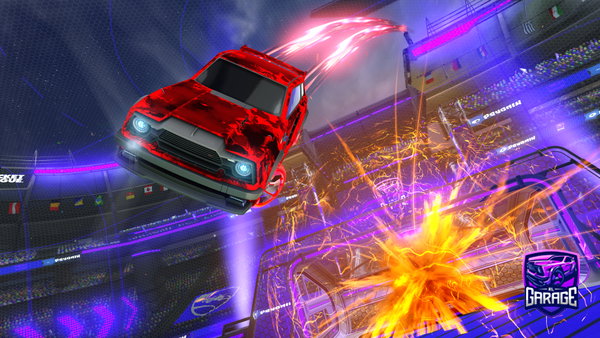 A Rocket League car design from Majix0504