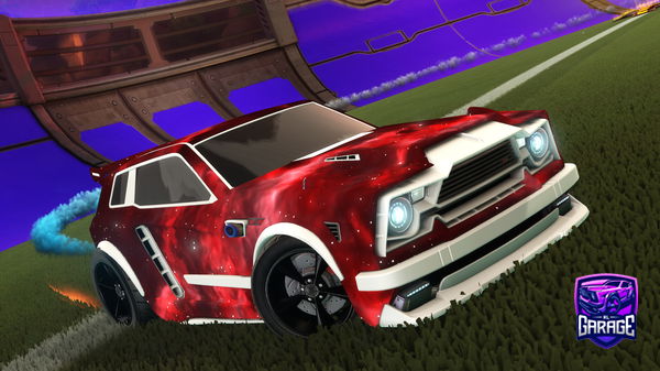 A Rocket League car design from wildcardrl