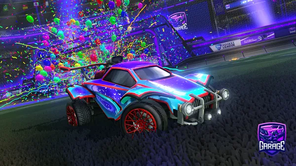 A Rocket League car design from Verrkami