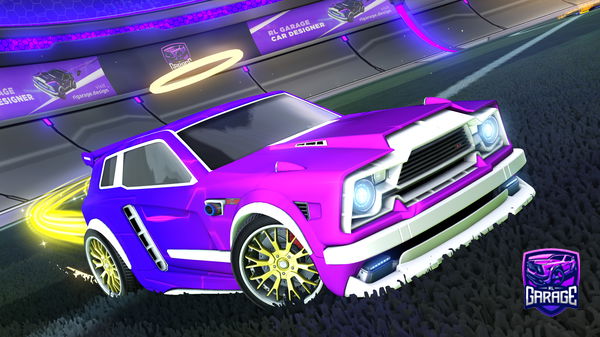 A Rocket League car design from NUMBNUTS1098765