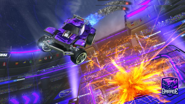 A Rocket League car design from Ridgecrest