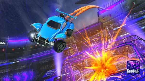 A Rocket League car design from Xav9Z