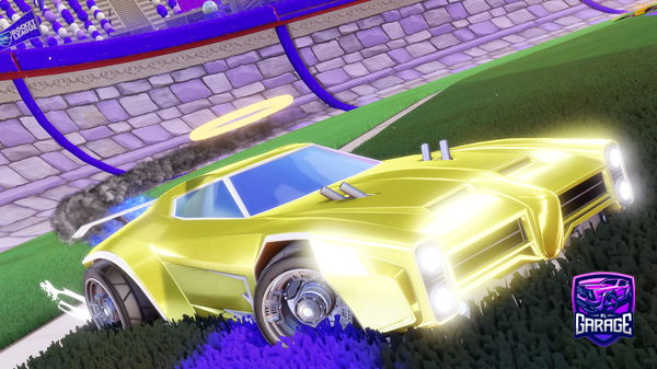 A Rocket League car design from Clapped-by-Twez