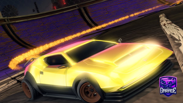 A Rocket League car design from HO2