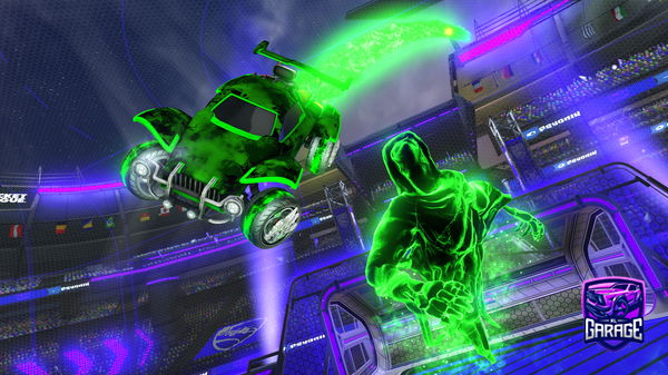 A Rocket League car design from Ahjin001