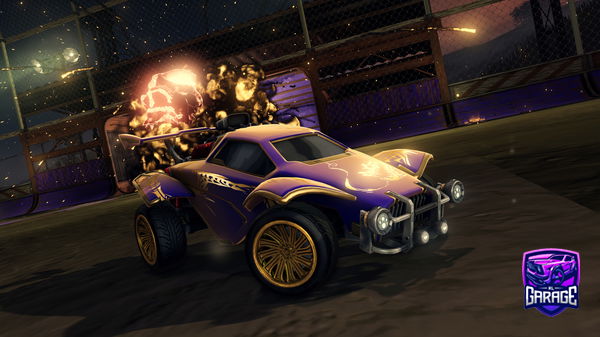 A Rocket League car design from Yuno2alive