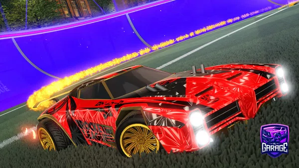 A Rocket League car design from Billythebolt2023