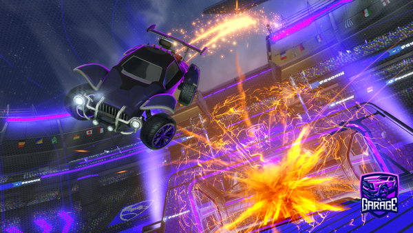 A Rocket League car design from she_luh
