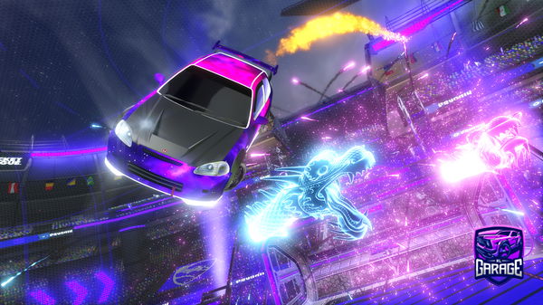 A Rocket League car design from Pikl3